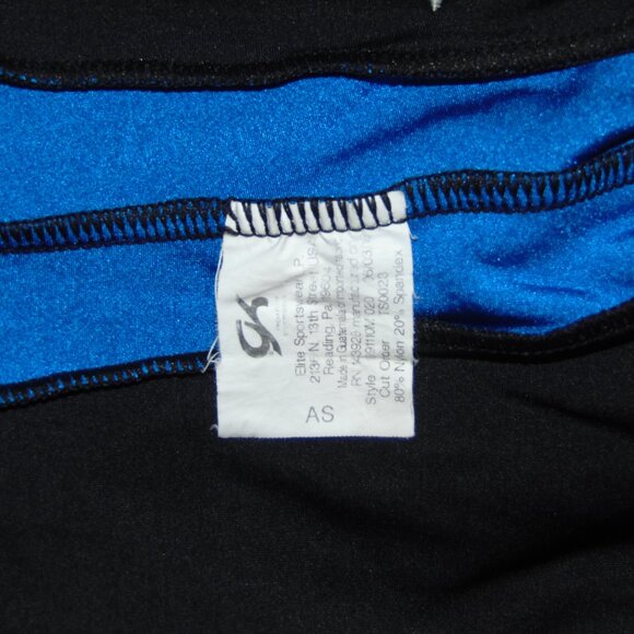 GK Zebra and Blue Leotard AS - Picture 5 of 7